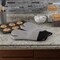 Hastings Home Silicone Oven Mitts, Extra Long Heat Resistant with Quilted Lining, 2-sided Textured Grip, 1-pair, Gray 112344AFZ - alternate 2